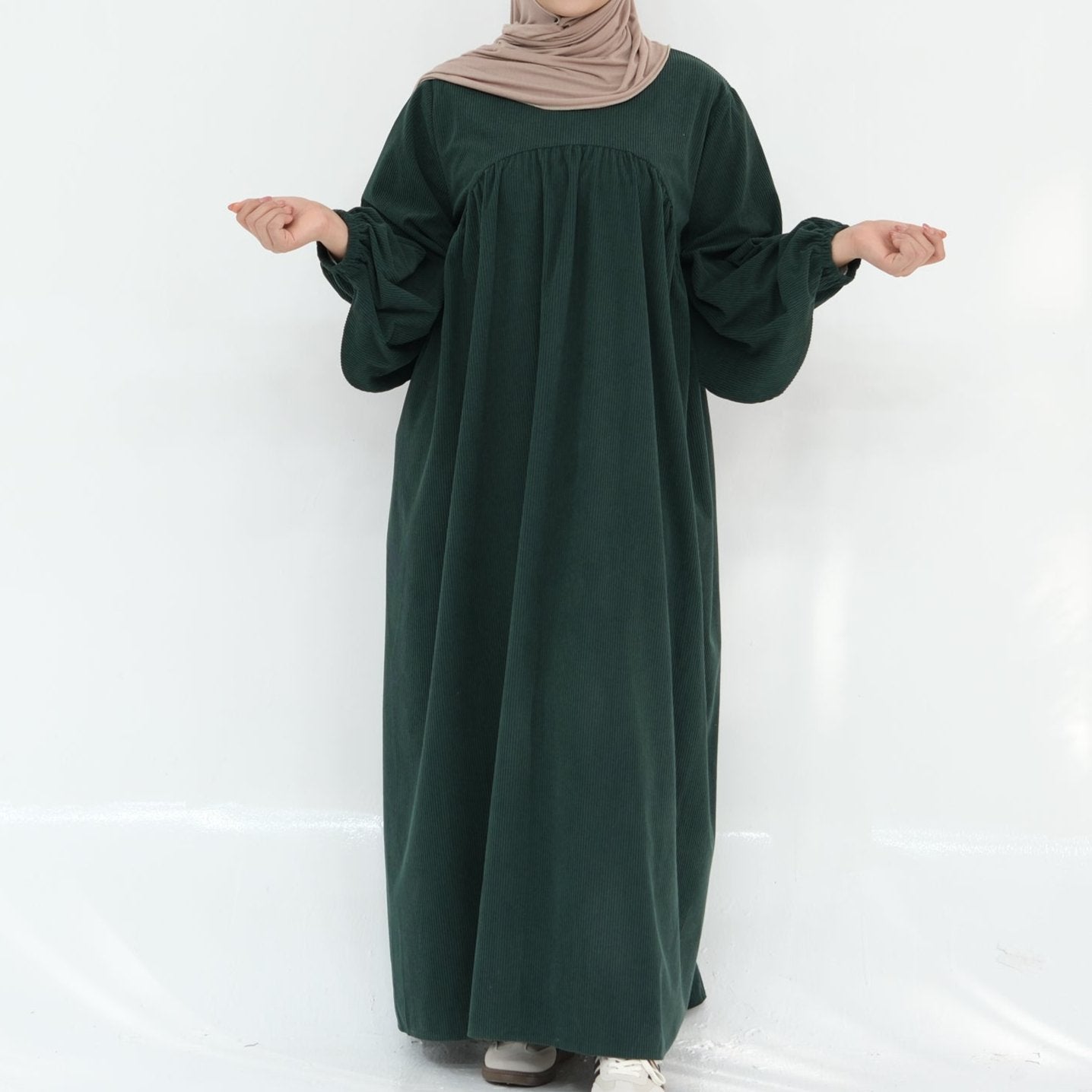 Farida Dark Green