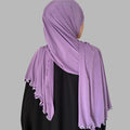 Premium Jersey Hijab Lilac - weich und blickdicht