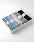 5er Bundle Black, Grey, Silberhauch, Mint, Skyblue