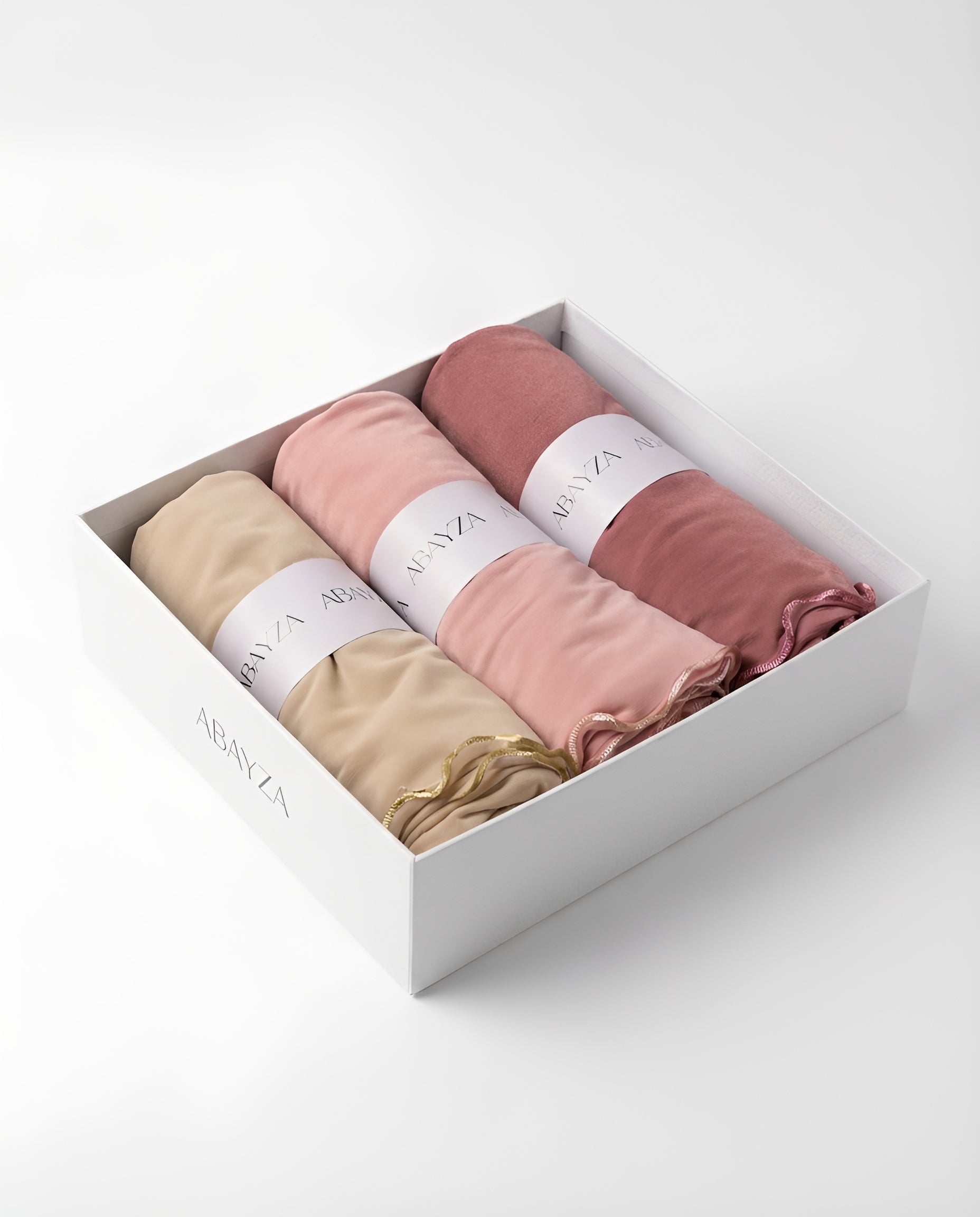 3er Bundle Creme, Altrosa, Blossom